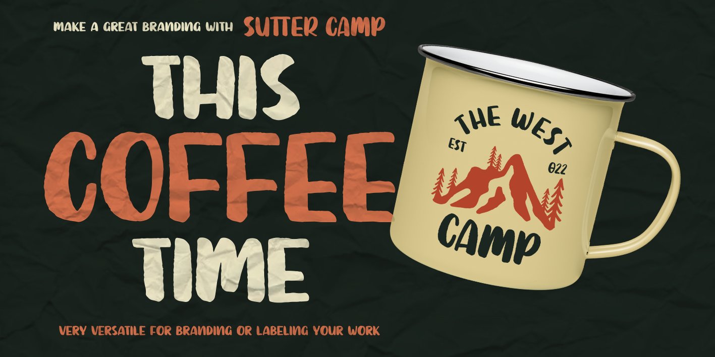 Sutter Camp Font Free Download