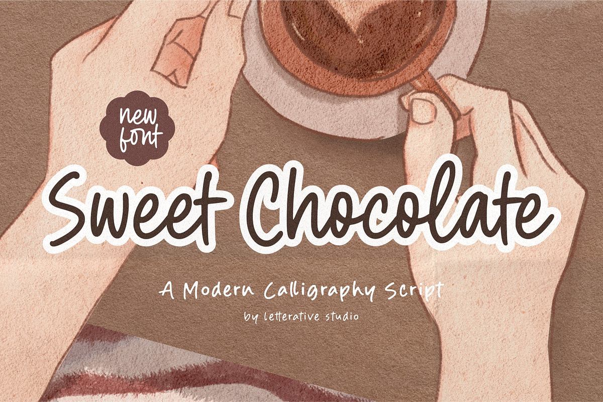 Sweet Chocolate - Modern Script Font Free Download Free Download