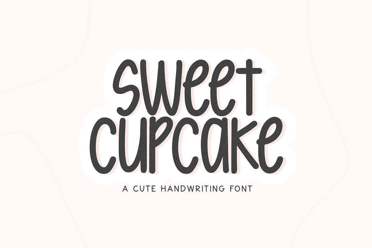 Sweet Cupcake | Cute Font Free Download Free Download