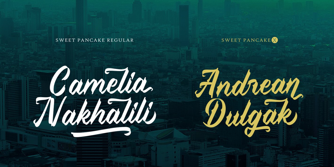 Sweet Pancake Font Free Download