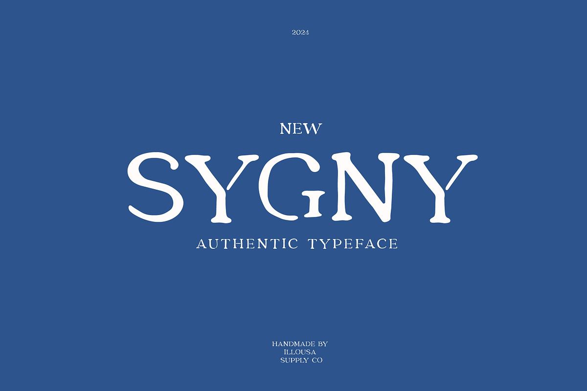 Sygny Serif Typeface Free Download Free Download