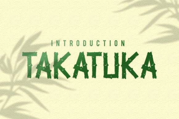 TakaTuka Font Free Download