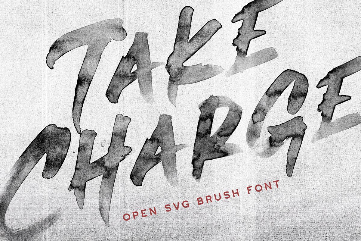 Take Charge - OpenType SVG Font Free Download Free Download