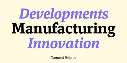 Tangent Font Free Download