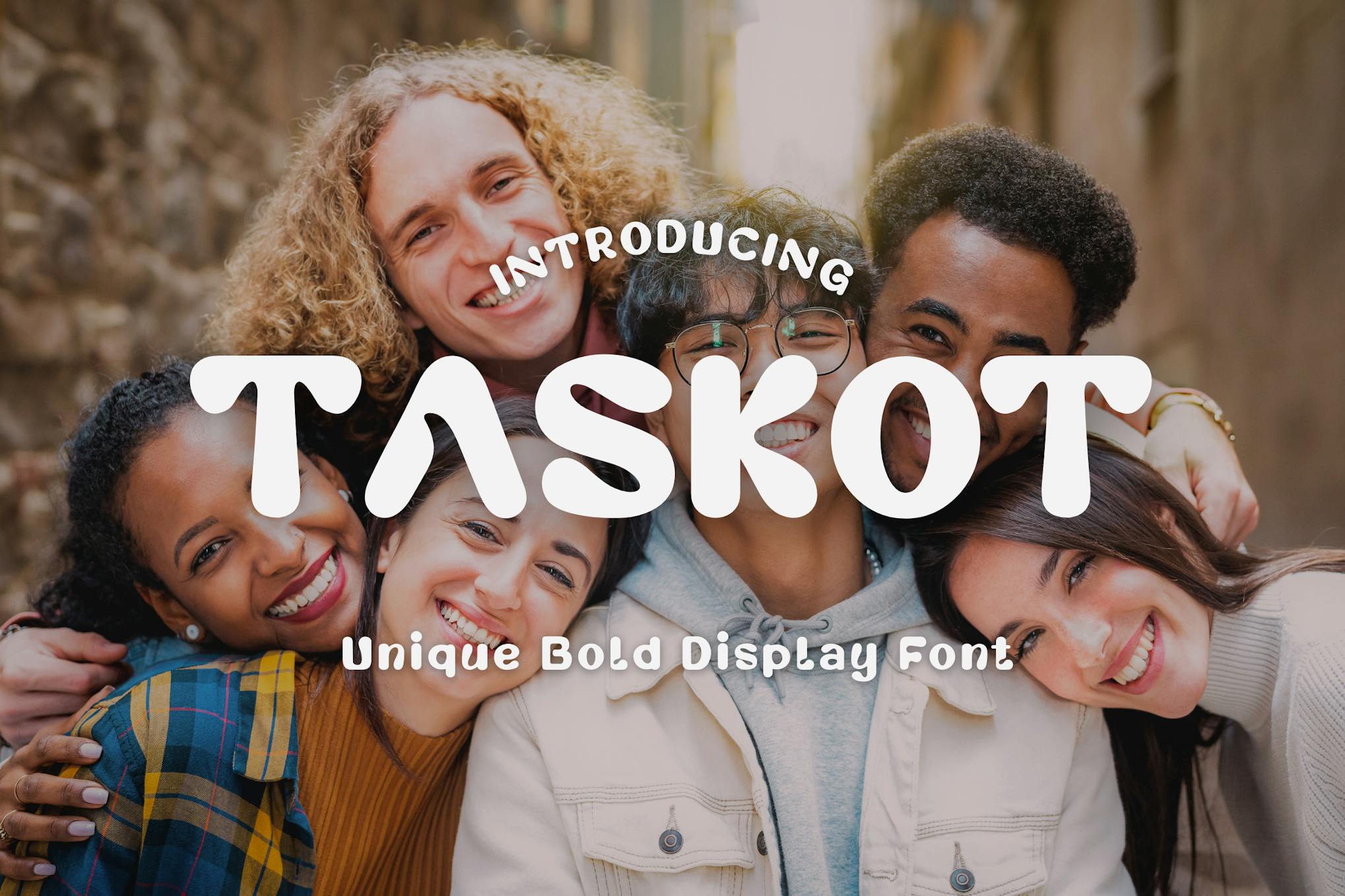 Taskot | Unique Bold Display Font Free Download