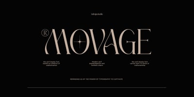 TBJ Movage Serif Display Free Download Free Download