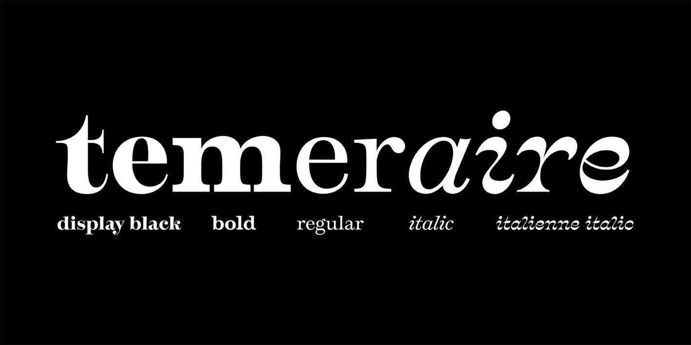 Temeraire Font Free Download