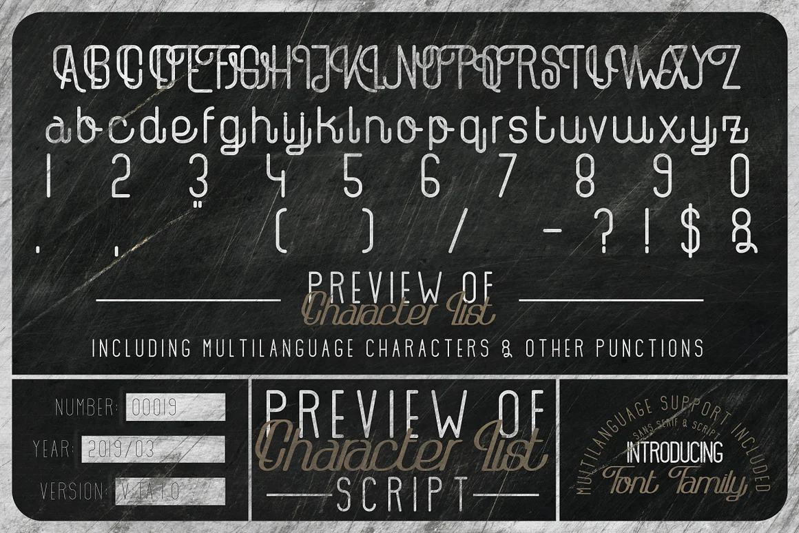The Athletica Font