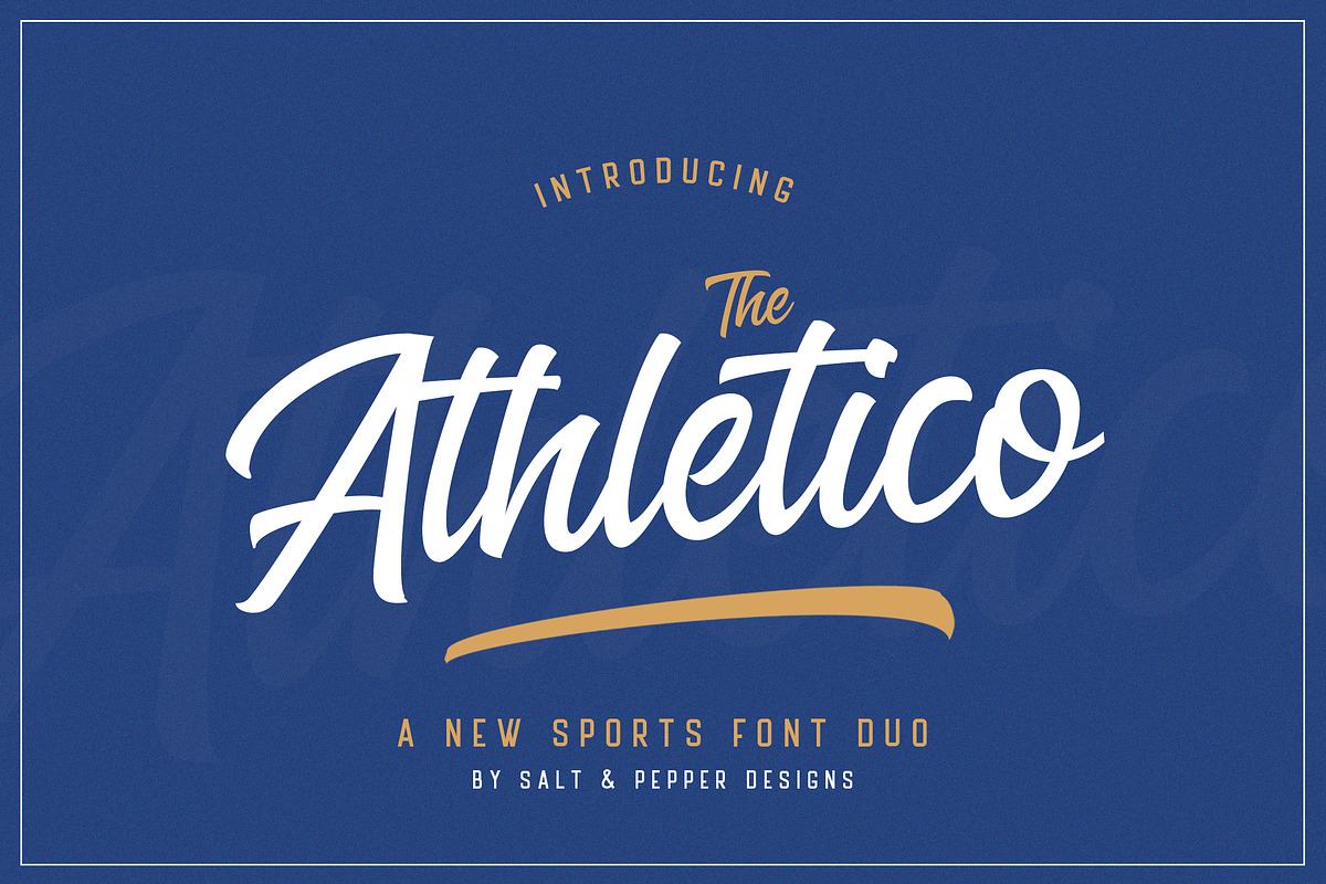 The Athletico Font Duo Free Download Free Download