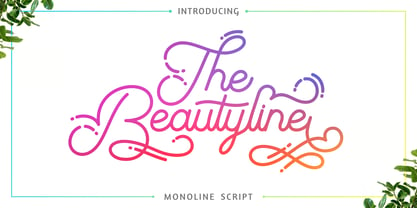 The Beautyline Font Free Download