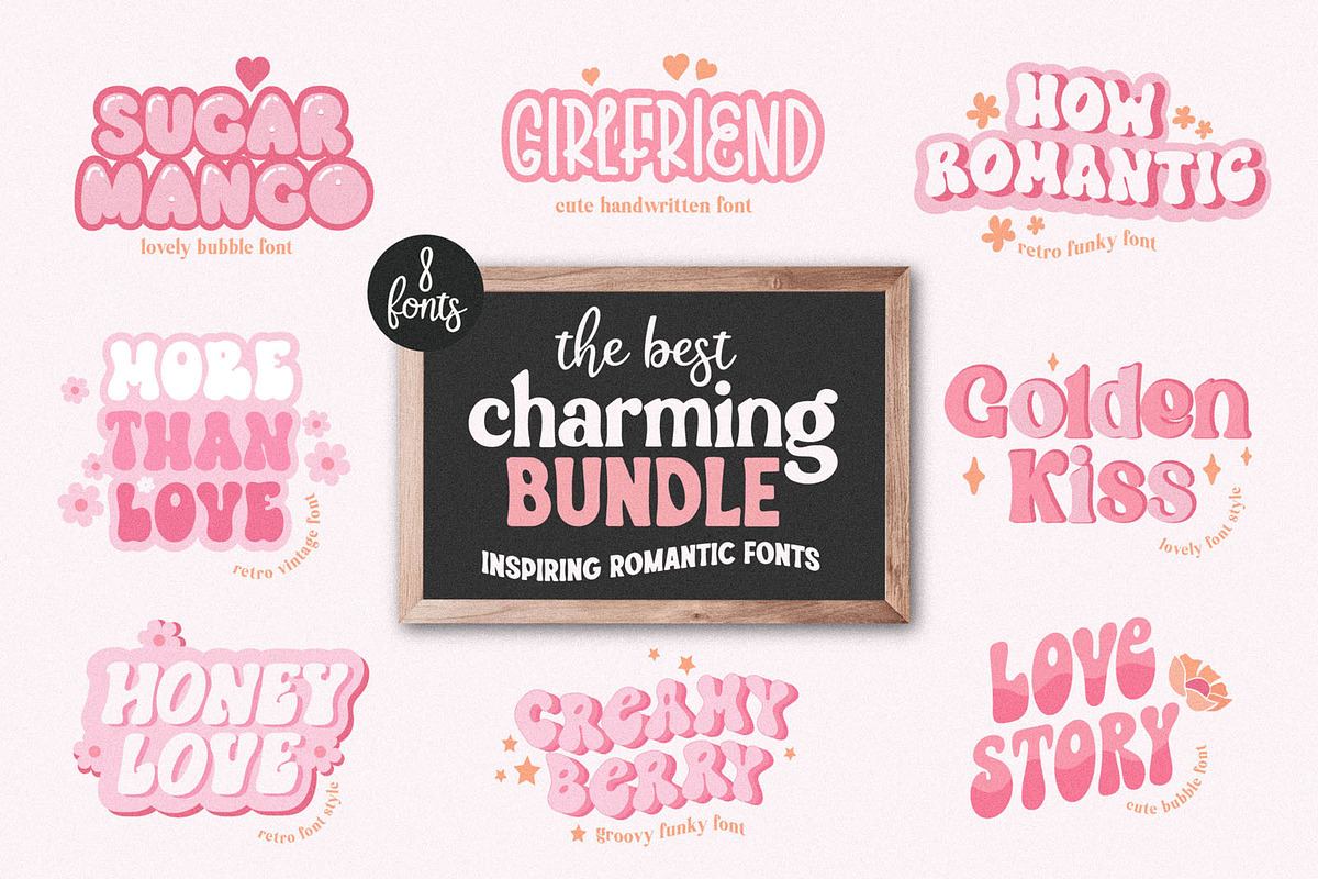 The Best Bundle - 8 Romantic Fonts Free Download Free Download