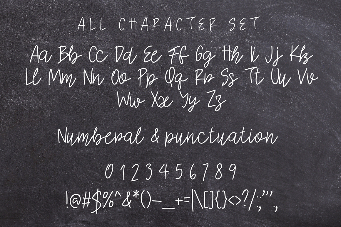 The Best Pencil is a Duo Font Free Download