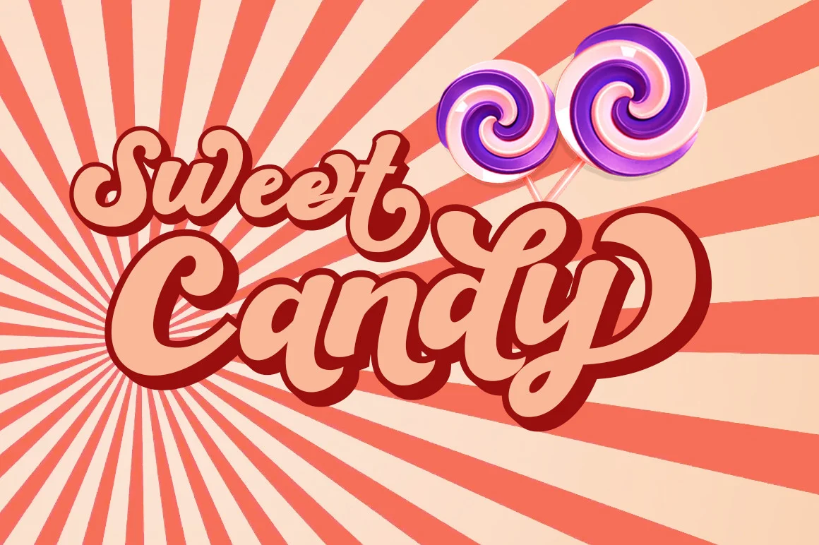 The Brandy Bold Retro Script Font