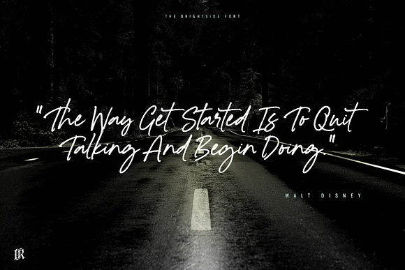 The Brightside Font