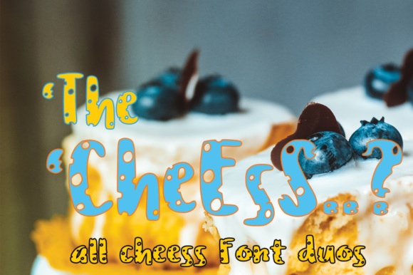 The Cheess Font Free Download