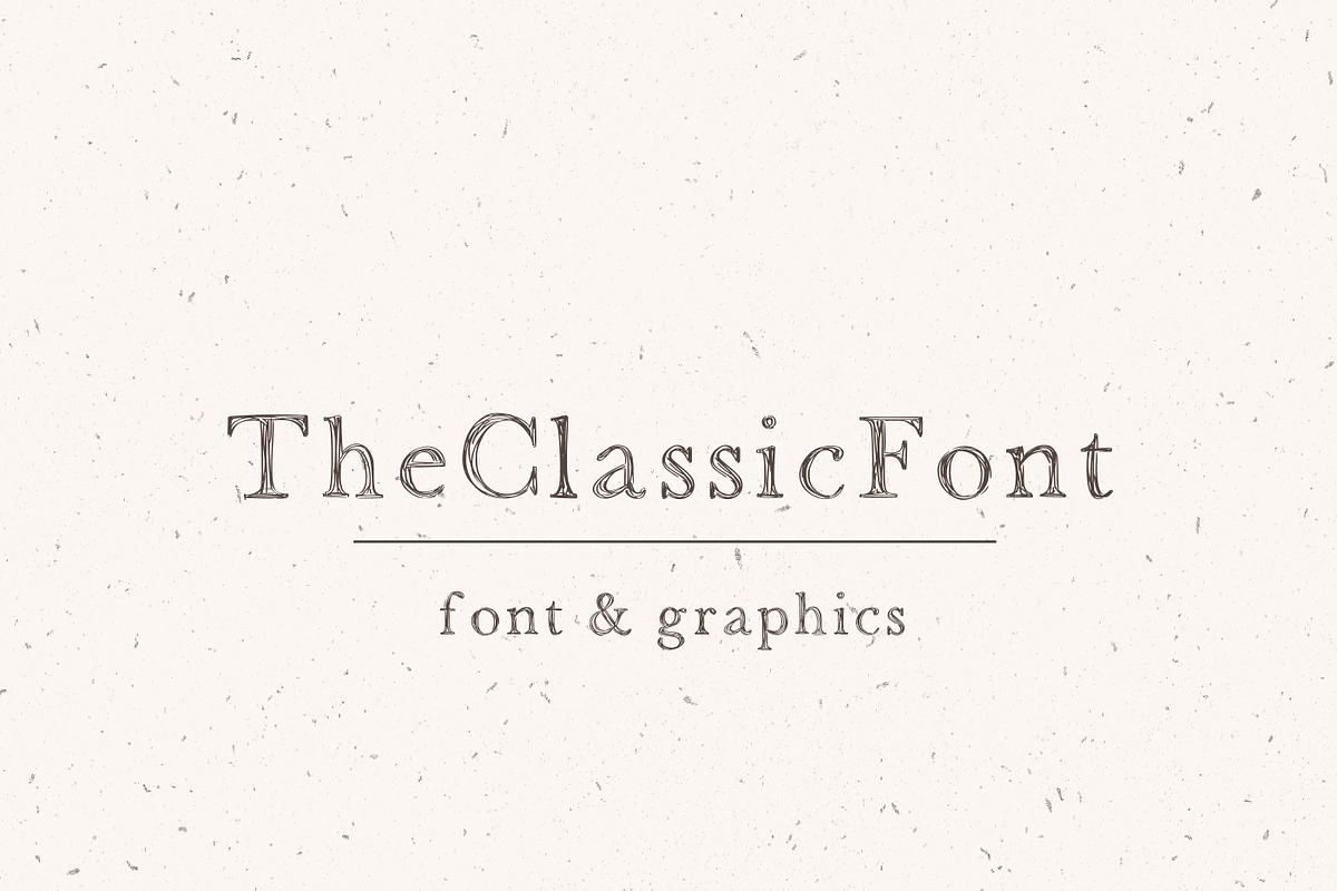 The Classic Font / serif type Free Download Free Download