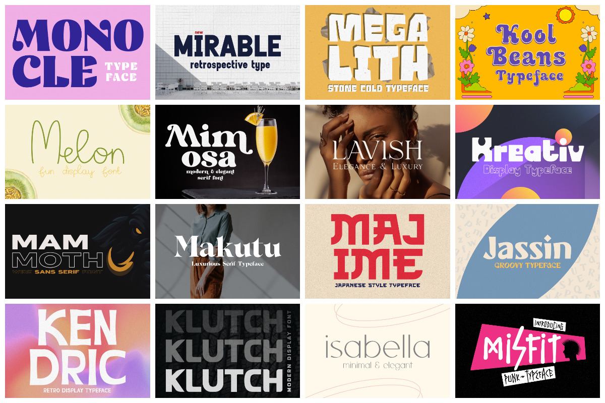 The Creator Font Bundle - 336 Fonts! Free Download Free Download