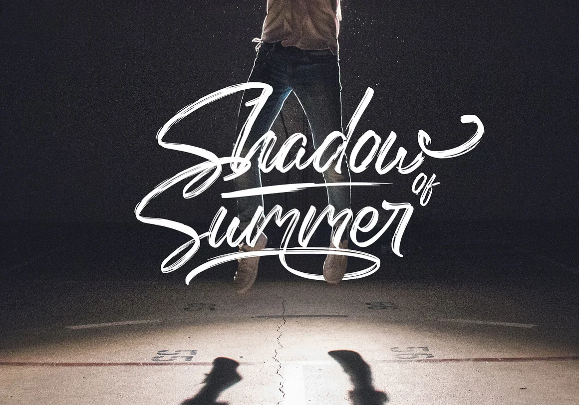 The Domillion Brush Font