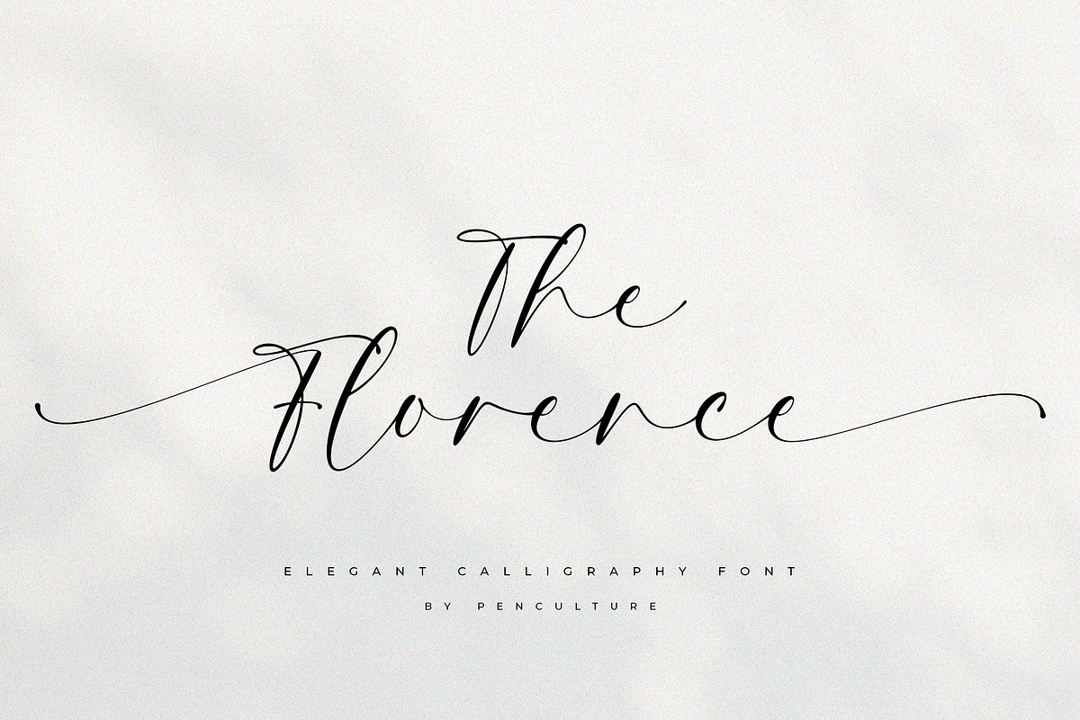 The Florence Calligraphy Font Free Download Free Download