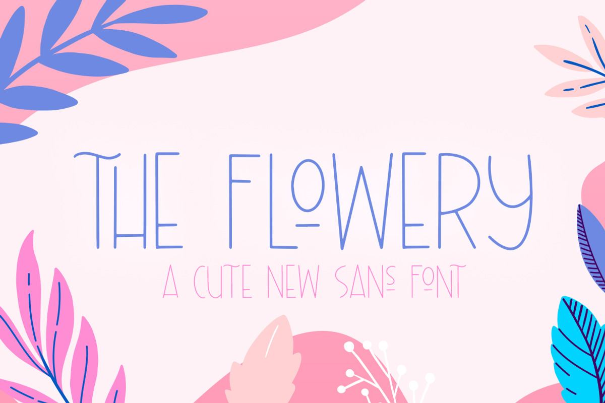 The Flowery Font Free Download Free Download