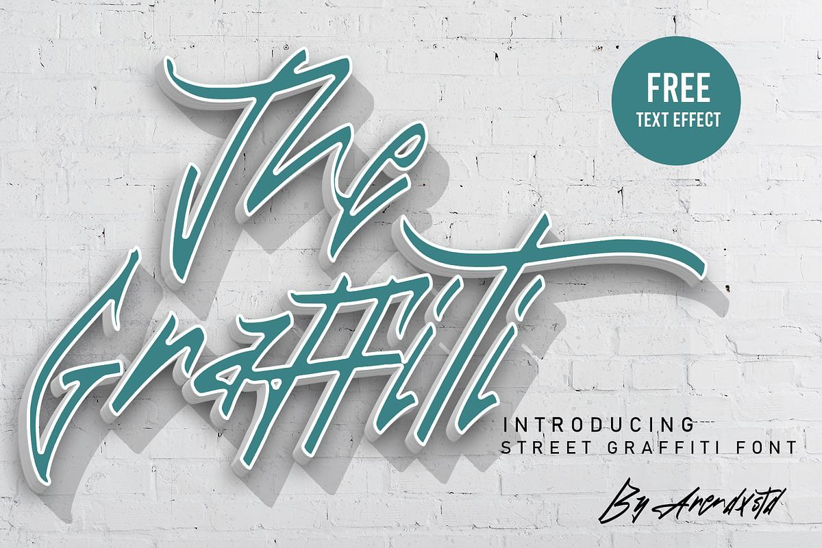 The Graffiti Font - Free Text Effect Free Download Free Download