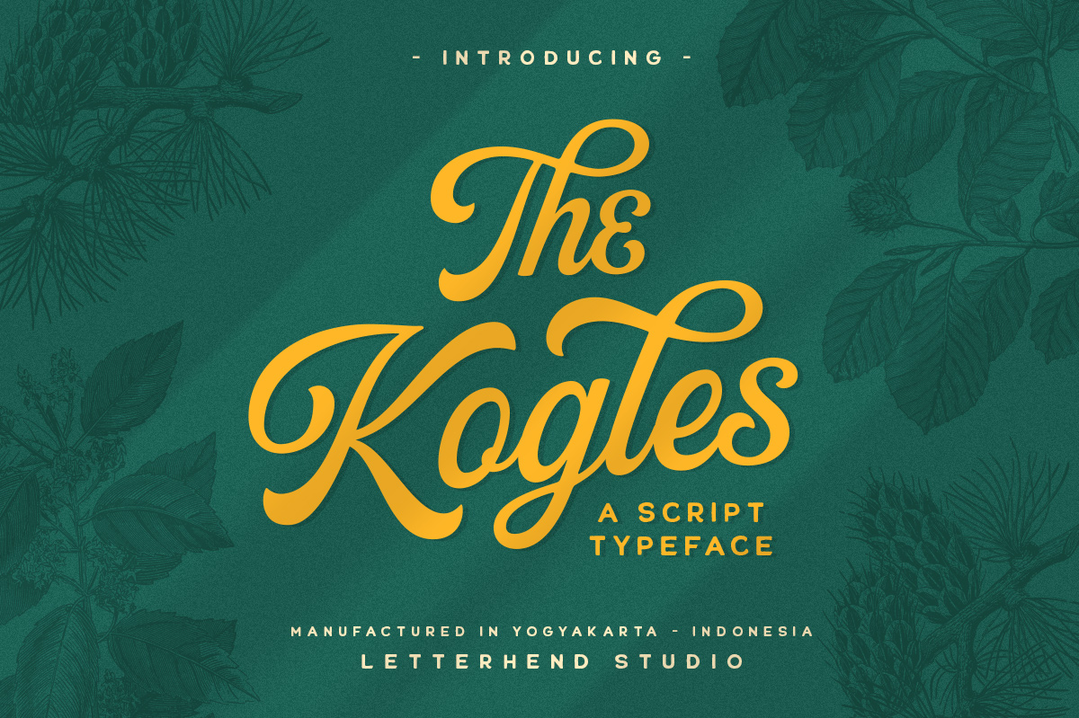 The Kogles Script Typeface Free Download