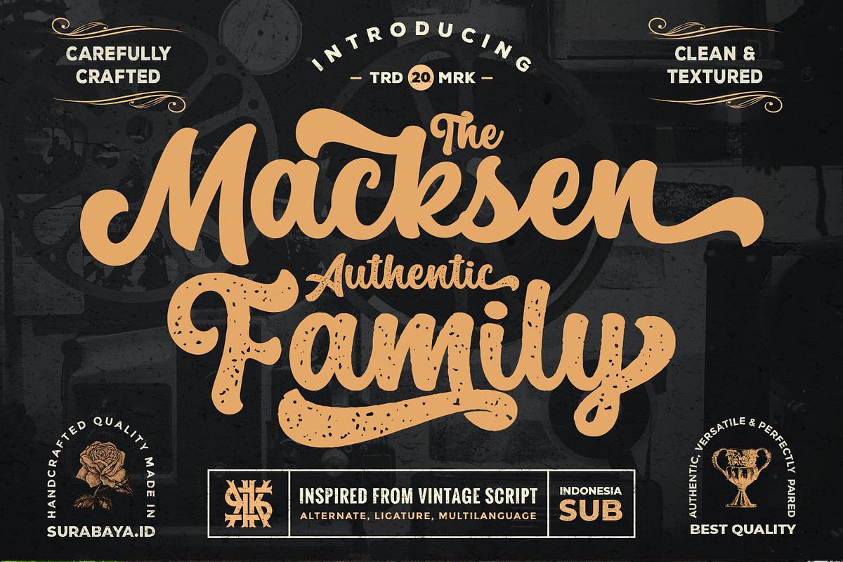 The Macksen Font Free Download Free Download