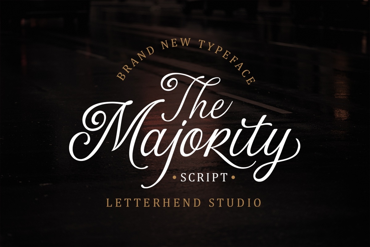 The Majority Font Free Download