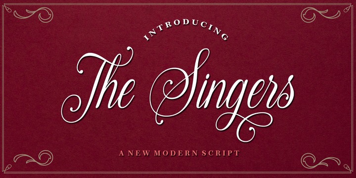 The Singers Font Free Download