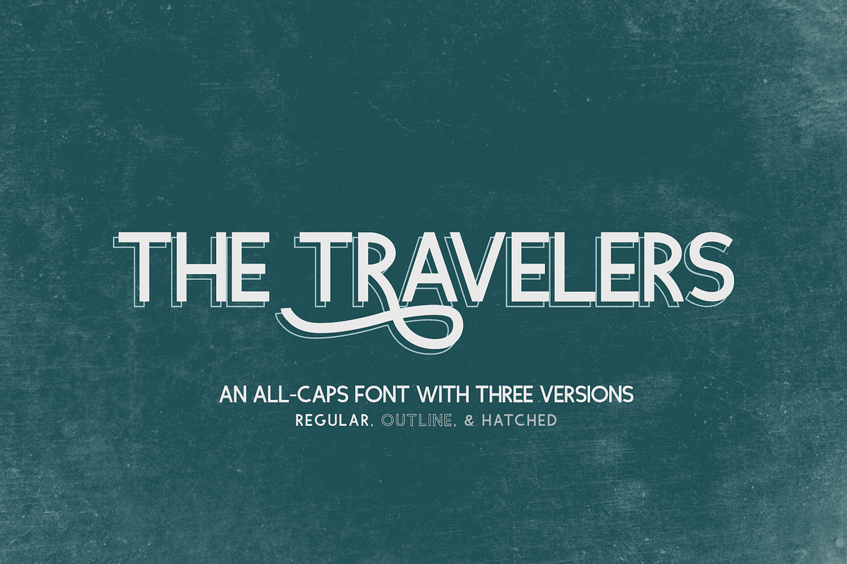 The Travelers Font Trio Free Download Free Download