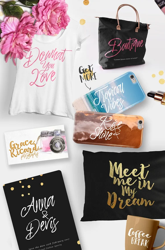 The Tropical - 5 Fonts