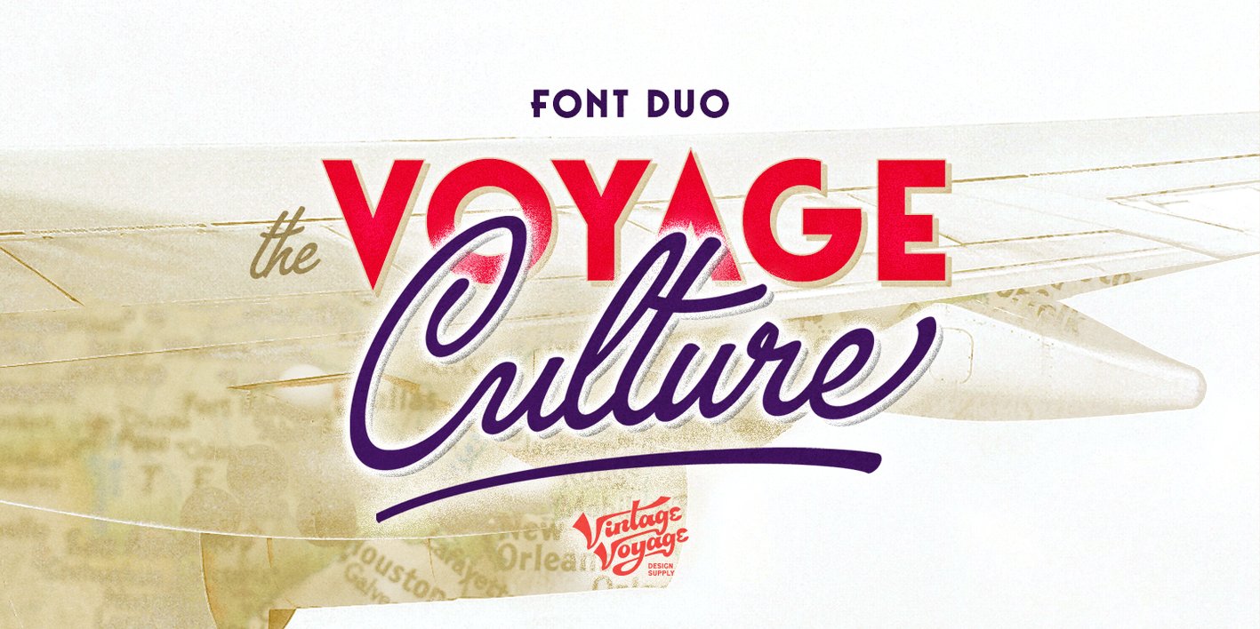 The Voyage Culture Font Free Download