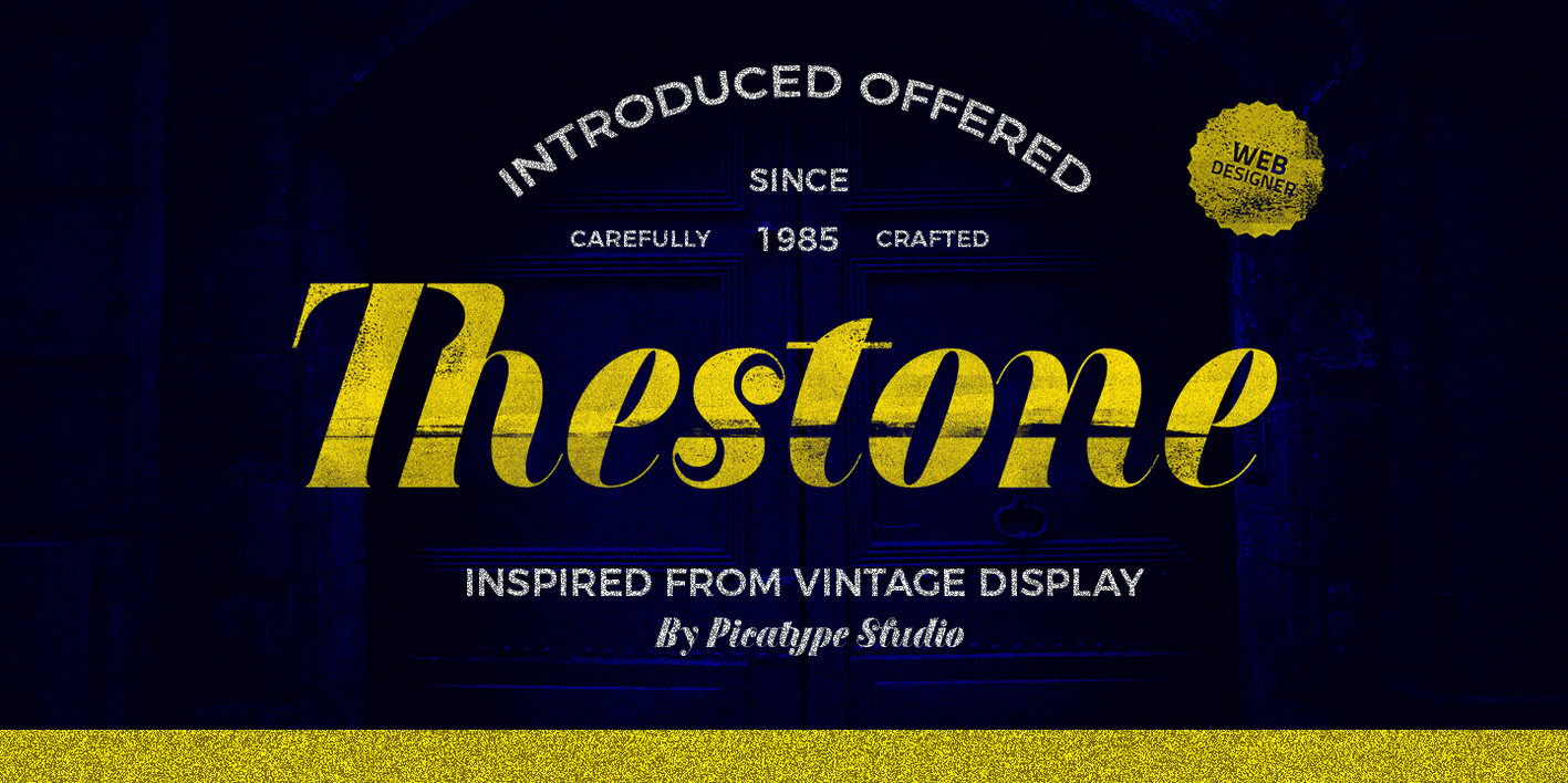 Thestone Font Free Download