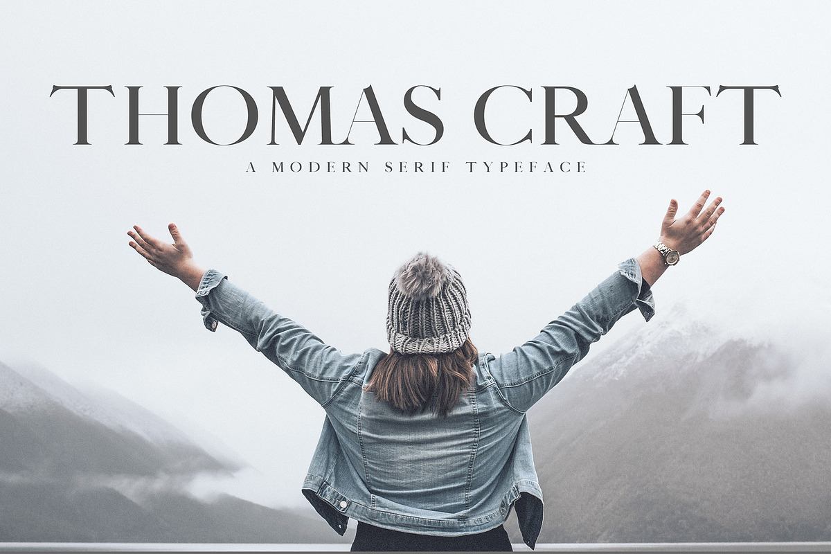 Thomas Craft A Modern Serif Typeface Free Download Free Download