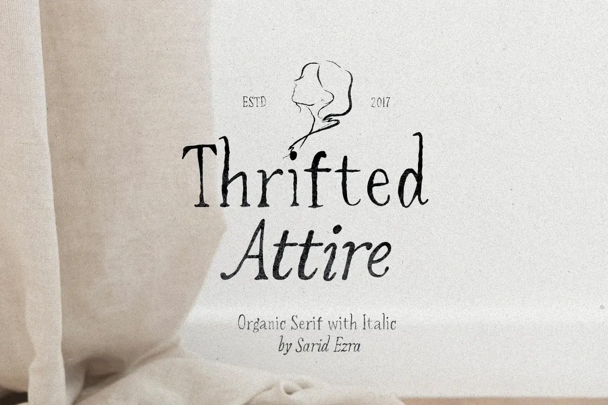 Thrifted Attire - Organic Serif Free Download Free Download