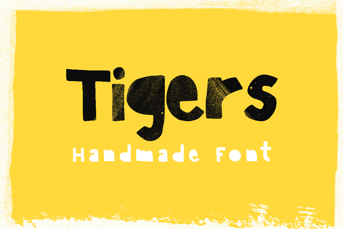 Tigers — Block Font Free Download Free Download