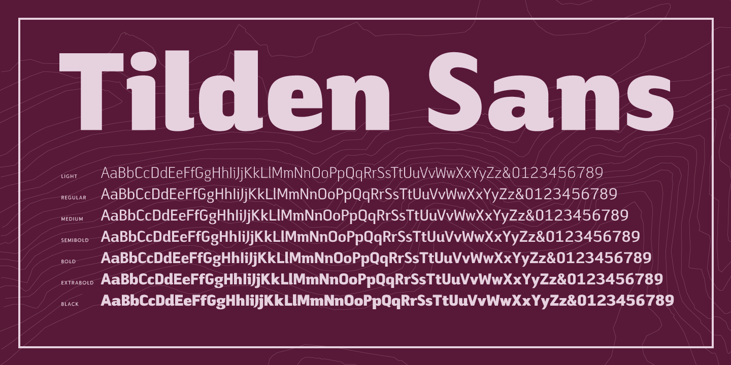 Tilden Sans Free Download Free Download