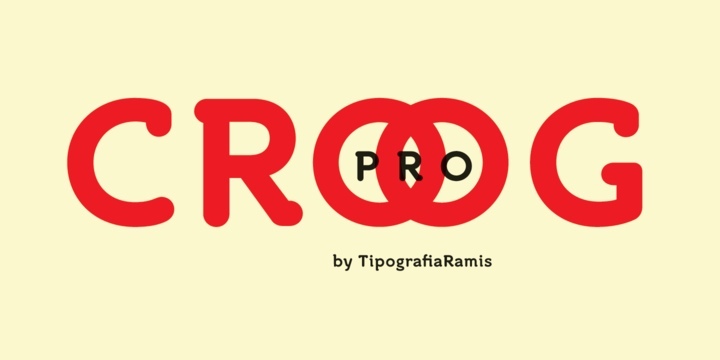 TipografiaRamis - Croog Pro Font Free Download