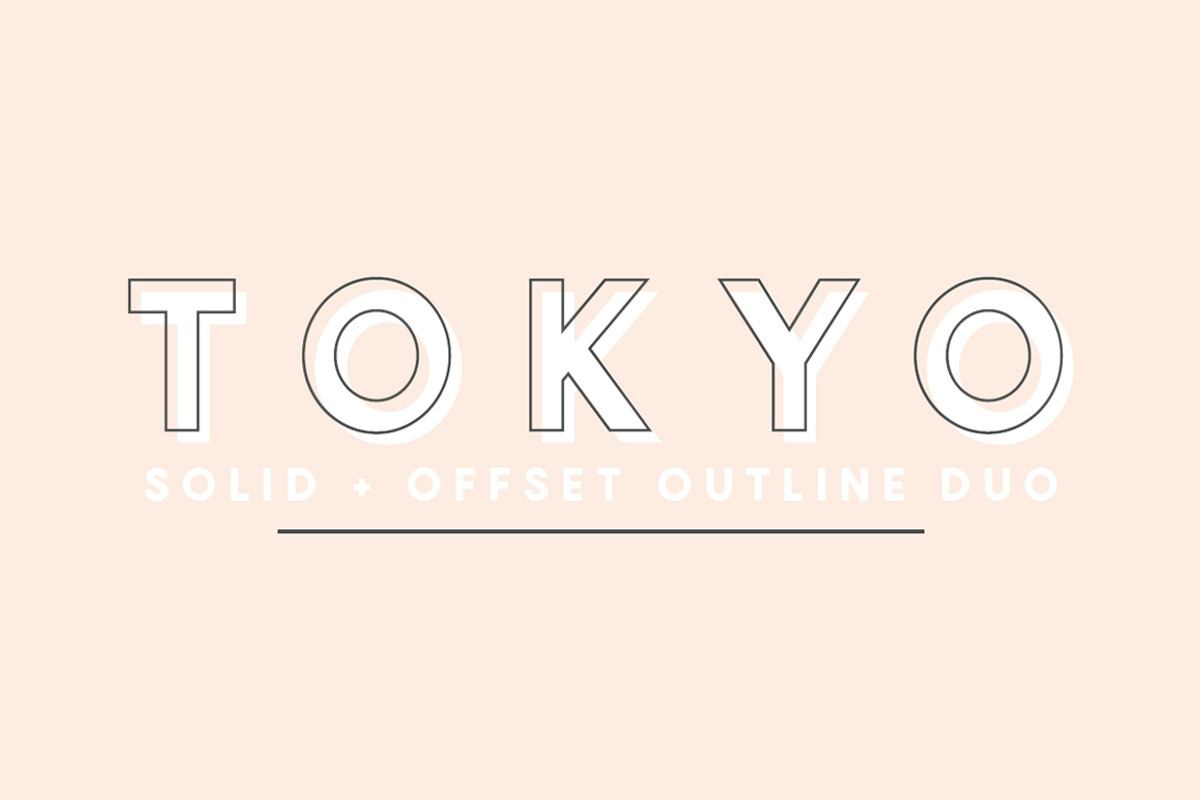 Tokyo | A Designer Font Duo Free Download Free Download