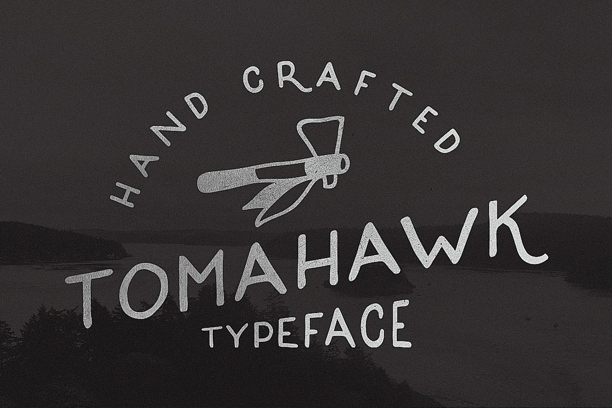 Tomahawk — Vintage Font Free Download Free Download