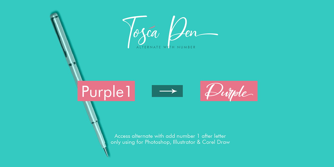 Tosca Pen Font Free Download