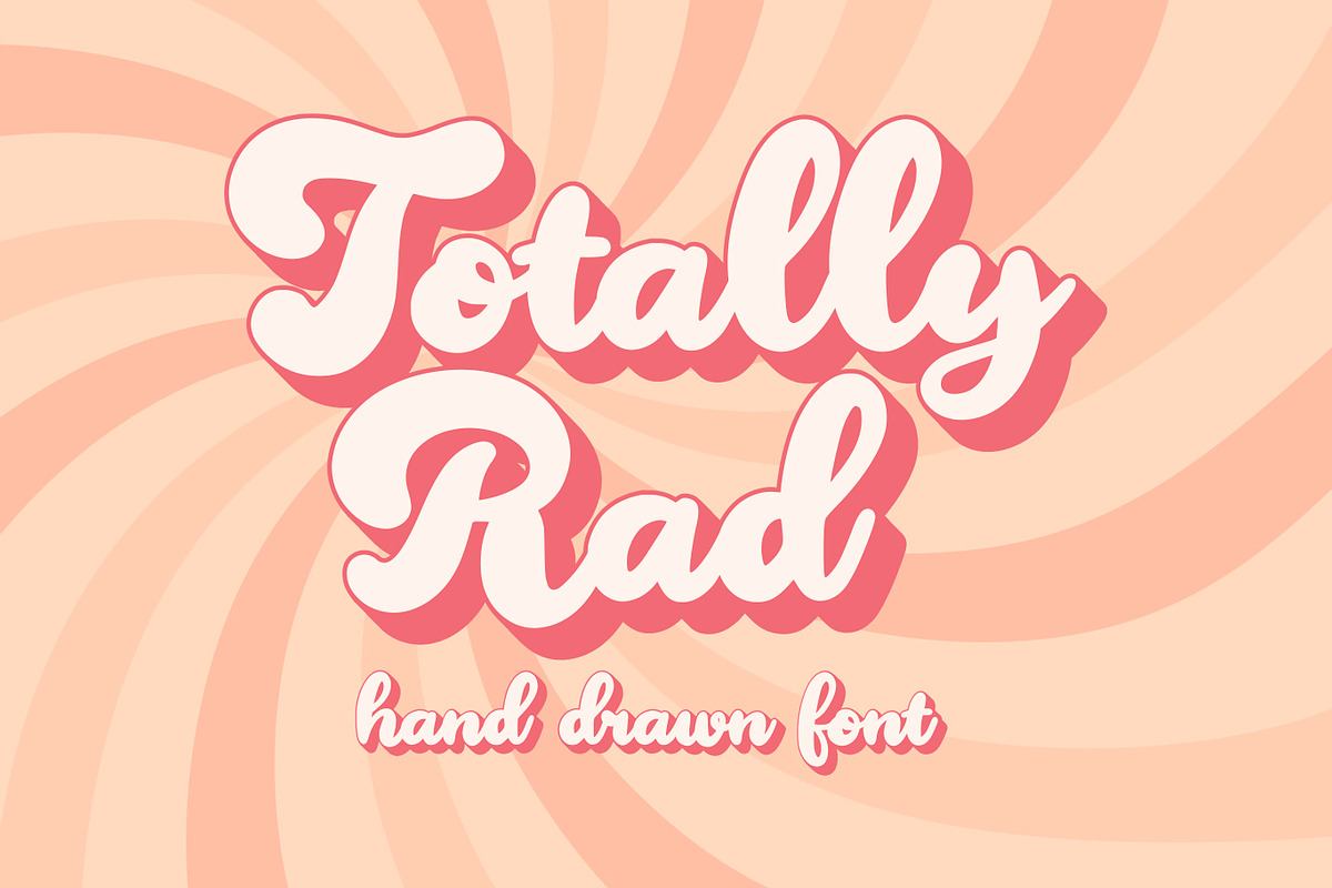 Totally Rad - Retro Font Free Download Free Download