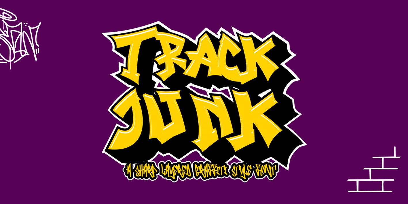 Track Junk Font Free Download