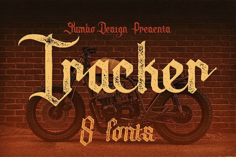 Tracker - Vintage Style Font Free Download