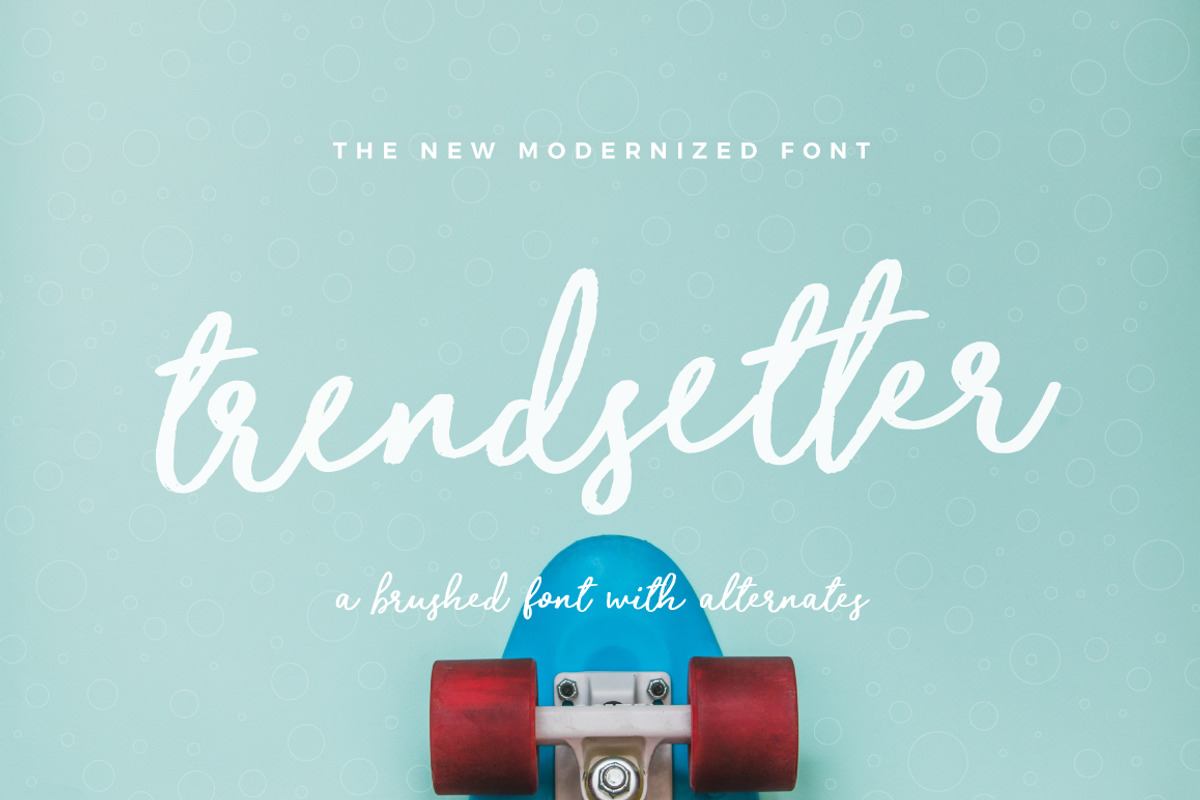 Trendsetter Font Free Download Free Download