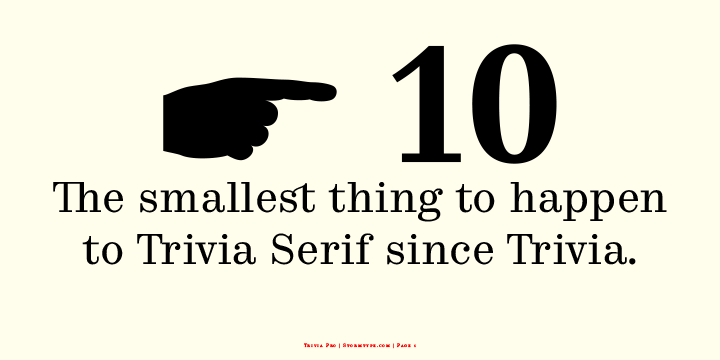 Trivia Serif 10 Free Download Free Download