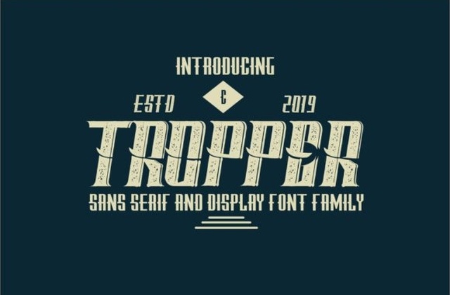 Tropper Family Font Free Download