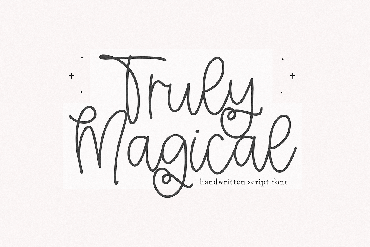 Truly Magical | Modern Script Font Free Download Free Download