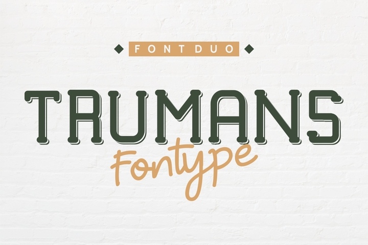 Trumans Font Free Download