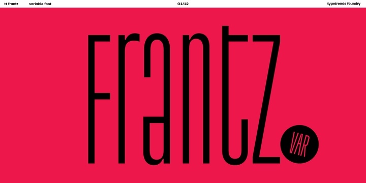 TT Frantz Font Free Download